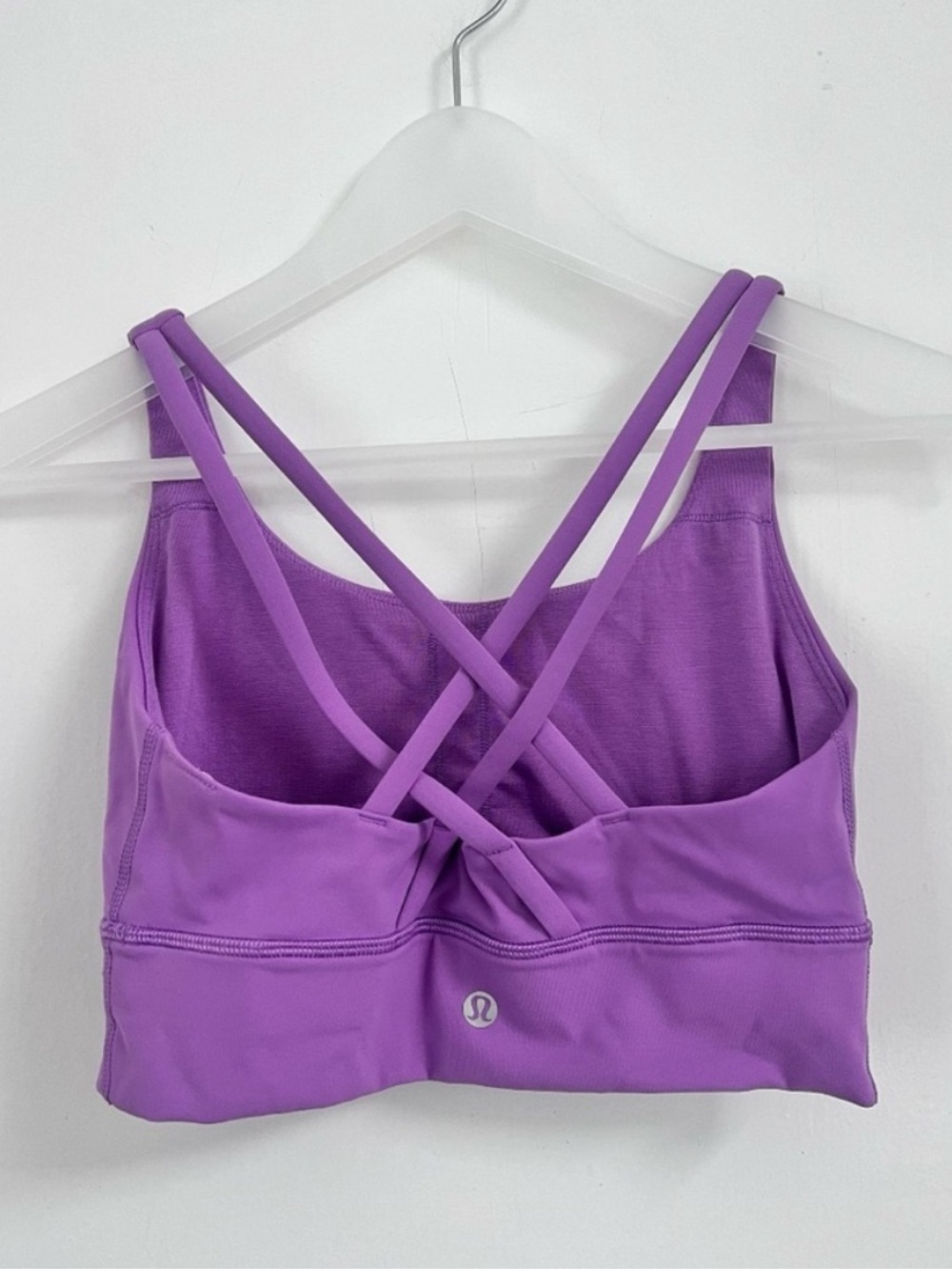 Lululemon energy high-neck longline tough bra in Moonlit size 6